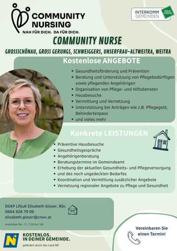 Info Community Nurse_Elisabeth Glaser
